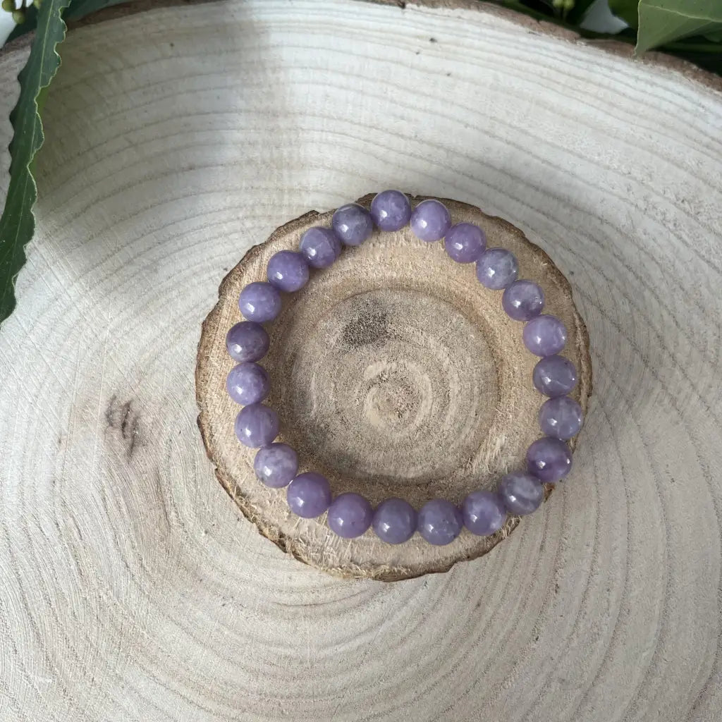 Bracelet Lépidolite: Elégance Confort et Sérénité - bracelet