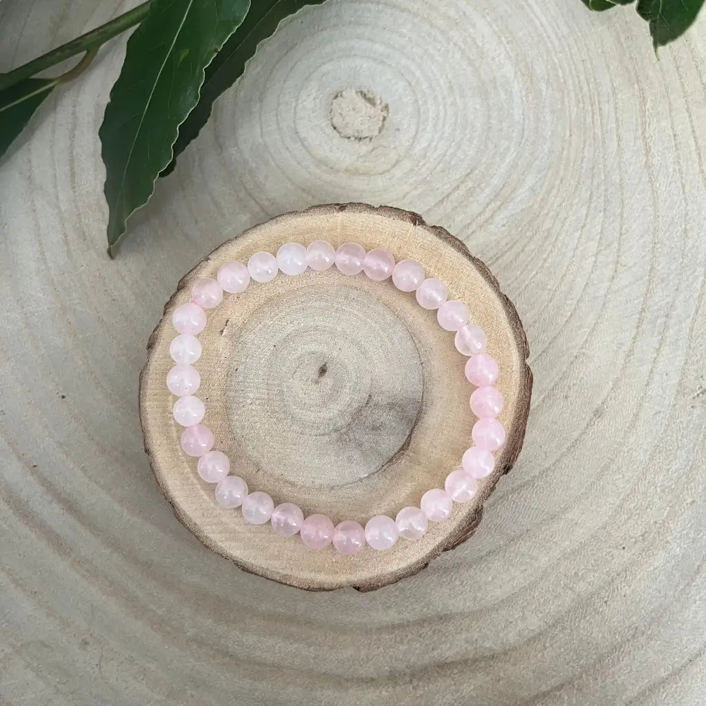 Bracelet Quartz Rose - Amour et Douceur - Unique 18/19 cm