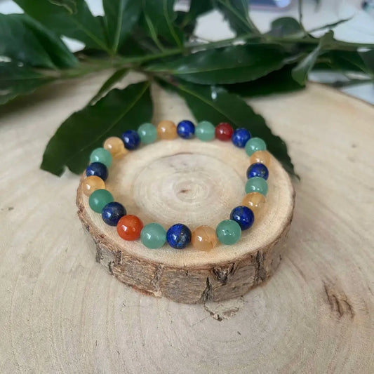 Bracelet Signe Sagittaire: Lapis lazuli Cornaline