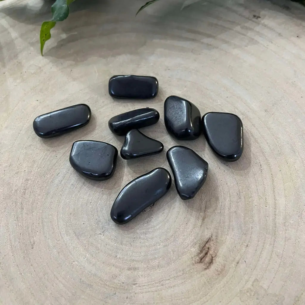 Mini Pierre Roulée Shungite: Purification et Protection