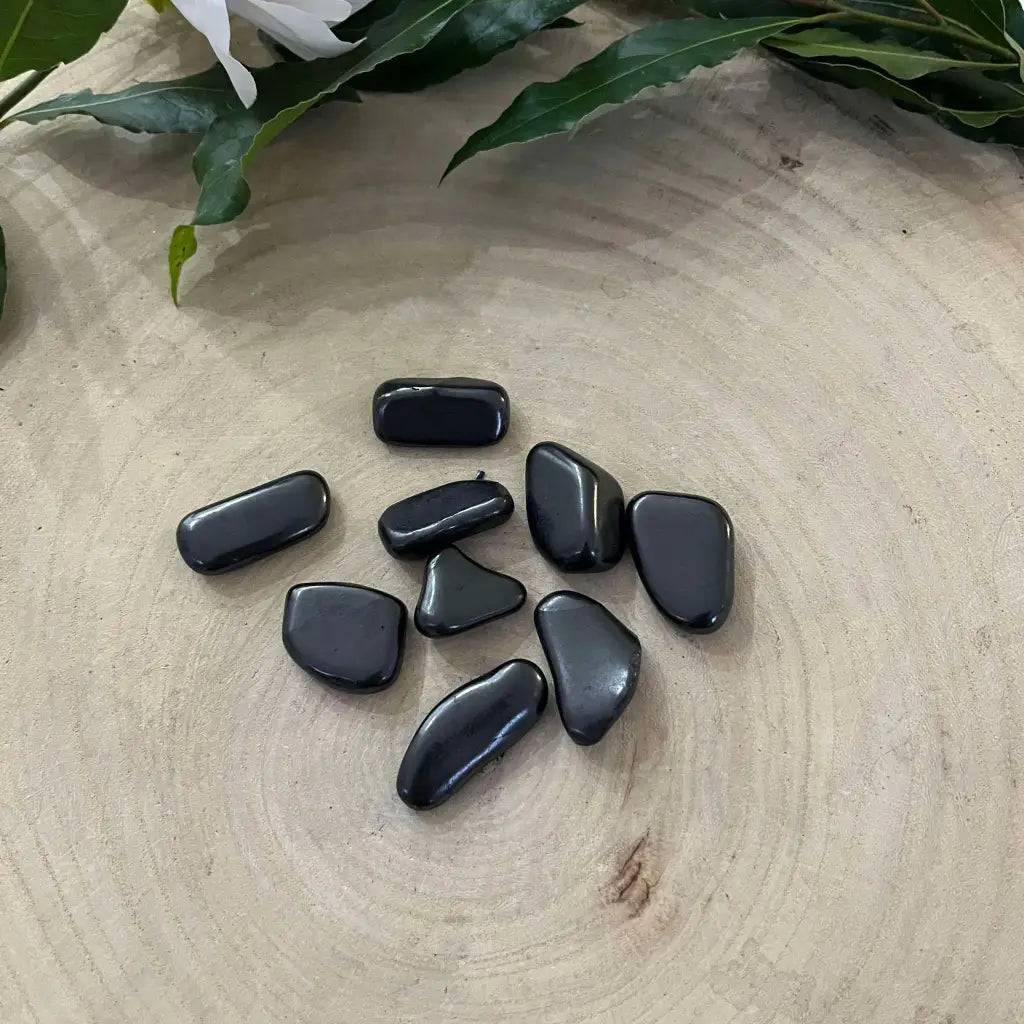 Mini Pierre Roulée Shungite: Purification et Protection