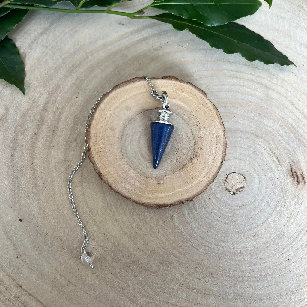 Pendule en Lapis Lazuli - Pendule en pierre lapis lazuli